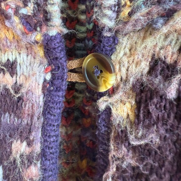 Free People 💋 Home On The Range Cardi \\ Size XS // Colorful oversize knit - Picture 14 of 14